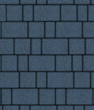 Тротуарная плитка СТАРЫЙ ГОРОД - Гранит Синий, комплект из 3 видов плит