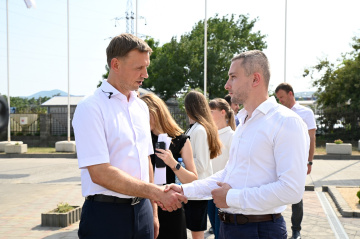 Мэр города Новороссийск Андрей Кравченко посетил компанию «Выбор»