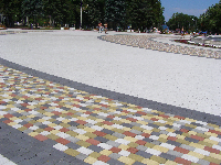 Тротуарная плитка КЛАССИКО - Стандарт Желтый, комплект из 3 видов плит