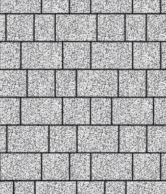 Тротуарная плитка УРИКО - Стоунмикс Бело-черный, комплект из 3 видов плит