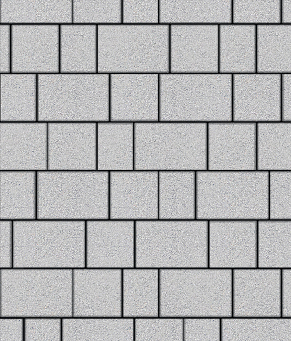 Тротуарная плитка УРИКО - Стандарт  Белый, комплект из 3 видов плит