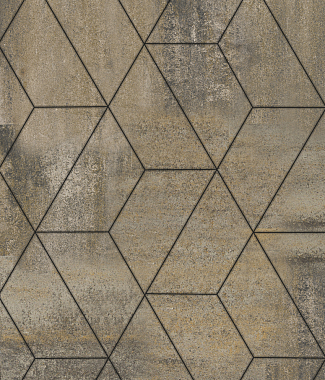Тротуарная плитка ТРАПЕЦИЯ - Искусственный камень Базальт