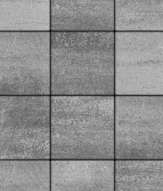 Тротуарная плитка КВАДРАТ - Искусственный камень Шунгит