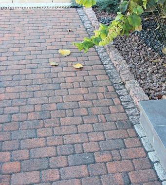 Тротуарная плитка КЛАССИКО - Листопад гранит Клинкер, комплект из 3 видов плит