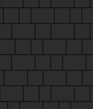 Тротуарная плитка УРИКО - Стандарт  Черный, комплект из 3 видов плит