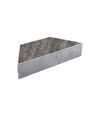 Тротуарная плитка ТРАПЕЦИЯ - Искусственный камень Габбро