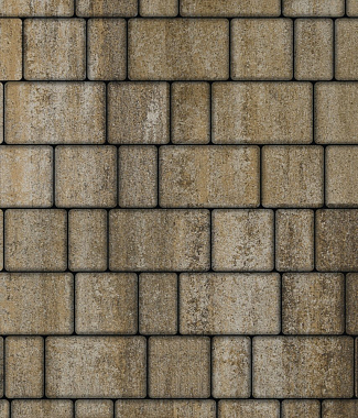 Тротуарная плитка СТАРЫЙ ГОРОД - Искусственный камень Доломит, комплект из 3 видов плит