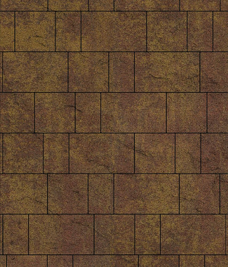 Тротуарная плитка рельефная СТАРЫЙ ГОРОД - Листопад гранит Осень, комплект из 3 видов плит