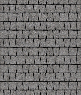 Тротуарная плитка АНТИК - Стоунмикс кремовый с черным, комплект из 5 видов плит